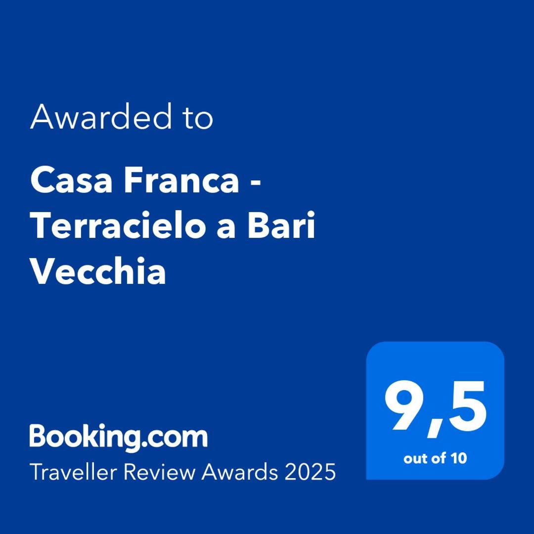 Villa Casa Franca - Terracielo a Bari Vecchia Esterno foto